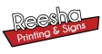 Reesha Printing & Signs Logo